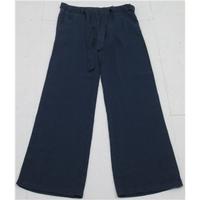 Rocha.John Rocha, size 10 blue linen trousers