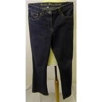 rocha john rocha size 10 indigo blue jeans