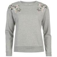 Rock and Rags Embroidered Sweater Ladies