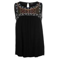 Rock and Rags Embroidered Vest Ladies