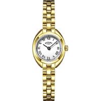 rotary watch ladies gold plated bracelet