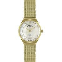Rotary Watch Ladies Gold Plated Bracelet