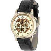 Rotary Watch Gents Skeleton Strap