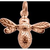 rose gold bee charm