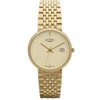 Rotary Watch Elite Gents 9ct Gold Case Watch