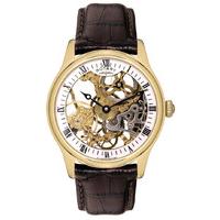 rotary watch gents gold plated