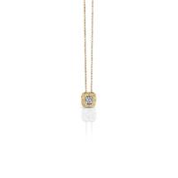 Roberto Coin Pois Moi 18ct Yellow And White Gold 0.26ct Diamond Pendant