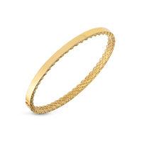 Roberto Coin Symphony 18ct Yellow Gold Plain Bangle