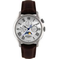 Rotary Watch Moonphase Mens