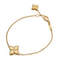 Roberto Coin Princess Flower 18ct Yellow Gold Bracelets