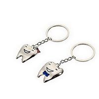 Romantic Wedding Key Ring Keychain for Lover Valentine\'s Day(One Pair)