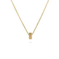 Roberto Coin Symphony 18ct Yellow Gold Pattern Bead Pendant