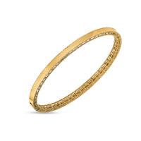 Roberto Coin Symphony 18ct Yellow Gold Plain Bangle