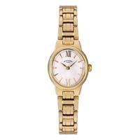 rotary olivie ladies gold plated bracelet watch