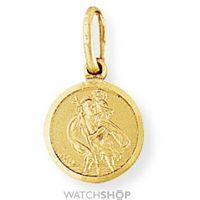 Round St. Christopher Medallion