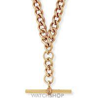 Rose Gold Albert Chain with T-bar 18/45cm