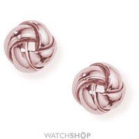 Rose Gold Knot Earrings