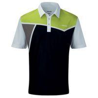 Rockaway Polo Shirt - Black/Green