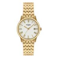 Rotary Gents Gold-plated Bracelet Watch