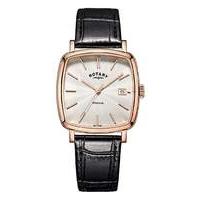 Rotary Gents Square Dial Watch