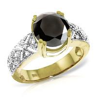 Round Brilliant Cut Diamond Ring in 9ct Gold