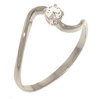 Round Brilliant Cut Diamond Ring in 9ct White Gold