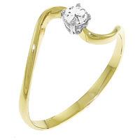 Round Brilliant Cut Diamond Ring in 9ct Gold