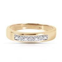 Round Brilliant Cut Diamond Ring in 9ct Gold