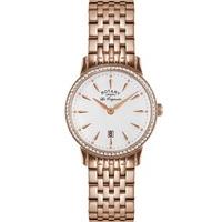 Rotary Ladies Rose Gold Plated Watch LB90054/06