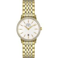 rotary ladies two tone gold watch lb9005601