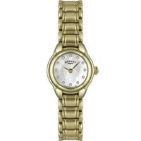 Rotary Ladies Gold Plated Bracelet Watch LB02604-41