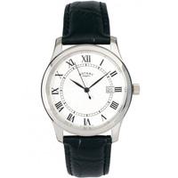 Rotary Ladies Stainless Steel Black Strap Watch GS00792-21