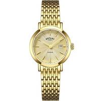 Rotary Ladies Gold Plated Windsor Watch LB05303/03