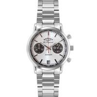 rotary mens steel chronograph watch gb9013006