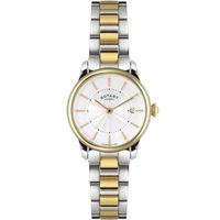 rotary ladies locarno gold toned watch lb0277206