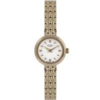 rotary ladies gold plated bracelet watch lb2088 02