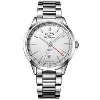 Rotary Mens Silver Watch GB90181/02