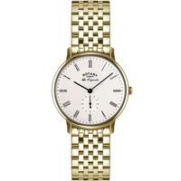 Rotary Mens Gold Plated Watch GB90052/01