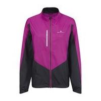 ronhill womens aspiration windlite jacket magentablack uk 8