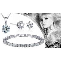 rr ls best seller price drop solitaire tri set made with crystals from ...