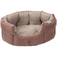 RSPCA Extra Tough Water-Resistant Dog Bed, Medium Oval Shape, Polyester