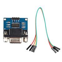 RS232 Serial Port to TTL Converter Communication Module w/ Dupont Cable for Arduino