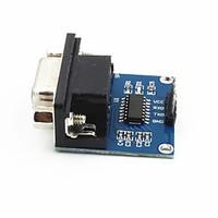 RS232 to TTL Serial Communications Module w/ Indicator - Blue Black