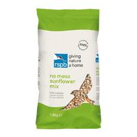 RSPB No Mess Bird Sunflower Seed Mix - 1.8kg