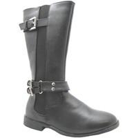 rsb merry girlss childrens high boots in black