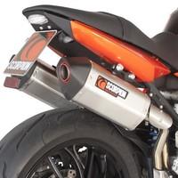 RTR60CEO - Scorpion Serket Carbon Oval Exhaust - Triumph Speed Triple 1050 05-10