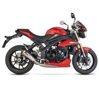 RTR70SESEO - Scorpion Serket Taper Stainless Oval Exhaust - Triumph Speed Triple 11>Current