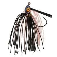 Rubber Beard Fishing Lure Lead Head Beard Fishing Lure Bait with One 4.5cm Hook