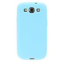 Rubber Skin Case for Samsung Galaxy S3 i9300(Assorted Color)