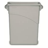 RUBBERMAID SLIM JIM BIN BASE 60L GREY